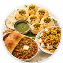 Start Here • Papad & Street Food menu category at Flavors of India Evansville